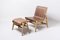 Overlap Chair & Footstool by Nadav Caspi, Set of 2 1