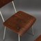 Bedroom Teak Chairs & Table from Auping, 1950s, Set of 3, Image 7