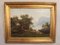 Oil Painting of Swiss Landscape with Gilded Frame, 1880s 1