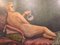 Grande Peinture avec Motif d'une Femme Nue par O. Rosmund, 1910 1