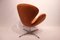 Sedia nr. 3320 Swan di Arne Jacobsen per Fritz Hansen, 2003, Immagine 2