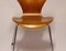 Teak 3107 Dining Chairs by Arne Jacobsen for Fritz Hansen, 1996, Set of 2 5