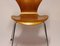 Teak 3107 Dining Chairs by Arne Jacobsen for Fritz Hansen, 1996, Set of 2, Image 5