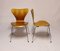 Teak 3107 Dining Chairs by Arne Jacobsen for Fritz Hansen, 1996, Set of 2, Image 2