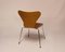 Teak 3107 Dining Chairs by Arne Jacobsen for Fritz Hansen, 1996, Set of 2, Image 4