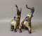 Brass Elephants, 1930s, Set of 2, Image 1