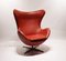 Fauteuil Egg 3316 en Cuir par Arne Jacobsen pour Fritz Hansen, 2001 1