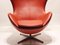 Egg chair nr. 3316 in pelle di Arne Jacobsen per Fritz Hansen, 2001, Immagine 3