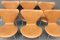 Silla de comedor 3107 de cuero de Arne Jacobsen, años 80, Imagen 4