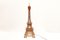 Scultura Eiffel Tour in legno con luce, Italia, anni '60, Immagine 1