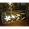 Antique Art Nouveau Gold & Enamel Painted Craquele Tea Glasses, Set of 8, Image 16