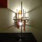 Brutalist Metal and Glass Sconces, 1960s, Set of 2 6