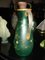Antique French Art Nouveau Acid Etched Glass Vase from Daum, Image 5