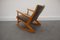 Rocking-chair Mid-Century en Bouleau par Holger Georg Jensen pour Kubus, Danemark 10