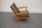Mid-Century Danish Birch Rocking Chair by Holger Georg Jensen for Kubus, Image 7