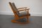 Rocking-chair Mid-Century en Bouleau par Holger Georg Jensen pour Kubus, Danemark 9