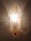 Wandlampe aus Muranoglas von Mazzega, 1970er 5