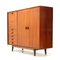 Credenza italiana moderna de teca, años 50, Imagen 3