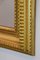 Espejo italiano de madera dorada, años 40, Imagen 16