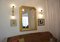 Italienischer Spiegel mit Vergoldetem Holzrahmen, 1940er 2