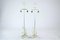 Spanish Silver-Plated Flower Table Lamps, 1960s, Set of 2 5