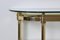 French Brass Mirror & Console Table, 1960s, Set of 2 6