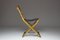 Antique French Napoleon III Gold Leaf Folding Chair, Image 6