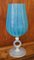 Italian Opalescent Glass Art Vase, 1950s 3