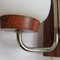 Mid-Century Rosewood and Opaline Glass Sconce 5