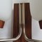 Mid-Century Rosewood and Opaline Glass Sconce 3