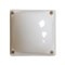 Mid-Century Acrylic and Brass Sconce, Image 1