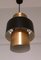 Deckenlampe aus lackiertem Metall & Kupfer, 1970er 4