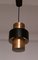 Lacquered Metal & Copper Ceiling Lamp, 1970s, Image 2