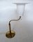 Large Vintage Brass Table Lamp by Uno & Östen Kristiansson for Luxus, Image 1