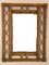 Wicker Mirror, 1950s, Image 6