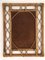 Wicker Mirror, 1950s, Image 8