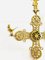 Antique Golden Metal Crucifix, Image 3