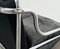Tubular Chrome and Black Leather 3-Seater Sofa by Gae Aulenti for Poltronova, 1960s 6