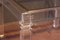 Vintage Italian Acrylic Glass & Glass Coffee Table from Fabian Art 4