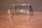 Vintage Italian Acrylic Glass & Glass Coffee Table from Fabian Art, Image 1