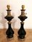 Antique French Opal Glass & Brass Table Lamps, Set of 2, Image 11
