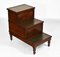 Antique Georgian Mahogany Bed or Library Steps, Image 1