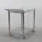 Vintage Steel & Crystal Serving Cart, 1960s 5