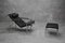 Chaise longue con poggiapiedi di Gabriele Mucchi per Zanotta, anni '80, Immagine 1