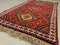 Vintage Tribal Kazak Rug 4