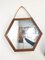 Italian Teak Mirror, 1950s 2