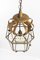 Gold Glazed Hall Lantern Lamp, 1930s, Image 9