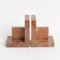 Mid-Century Marble Bookends, 1940s 1