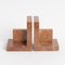 Mid-Century Marble Bookends, 1940s, Image 1