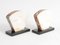 Art Deco Marble Bookends, 1930s, Set of 2 3
